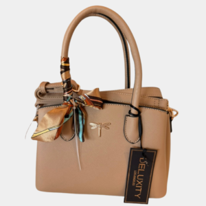 the "aurelia" dragonfly satchel in sandstone